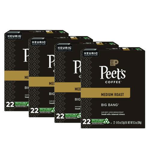 Image of Peet's Coffee & Tea® 5000377811 Big Bang K-Cups, 88/Carton