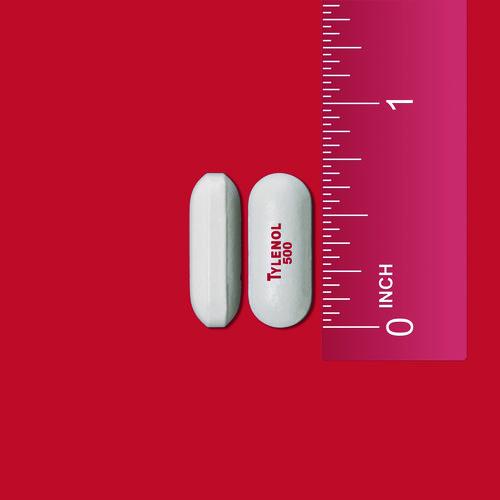 Image of Tylenol® 044909 Extra Strength Pain Reliever Caplets, 100 Count