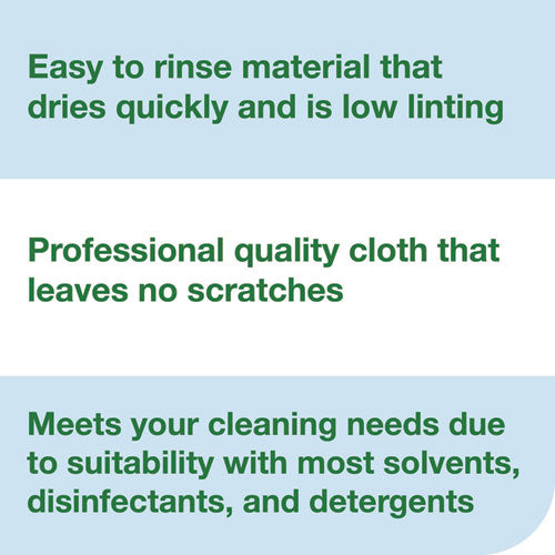 Image of Tork® 192197 Foodservice Cleaning Towel, 1-Ply, 5 x 10.75, White, 150 Sheets/Carton