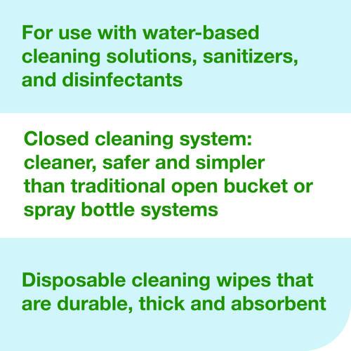 Image of Tork® 192850 Chem-Ready Buckets, 8.5 x 7 x 7, White, 5/Carton