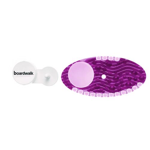 Image of Boardwalk® CURVP010I060M01AAS8100 Curve Solid Air Freshener, Spiced Apple, Red, 10/Box, 6 Boxes/Carton