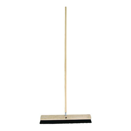 Image of Boardwalk® BWK136 Metal Tip Threaded Hardwood Broom Handle, 0.94" dia x 60", Natural