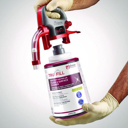 Image of SC Johnson Professional® 684501 TruFill Starter Pack, Fresh Scent, Two 2 L Cartridges, One Dispenser Head