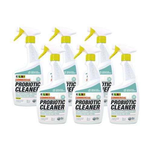 Image of CLR PRO® FMCPC326PRO Commercial Probiotic Cleaner, Lemon Scent, 32 Oz Spray Bottle, 6/carton