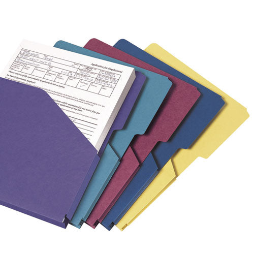 Image of Smead 75445 File Jackets, Letter Size, Assorted, 5/pack