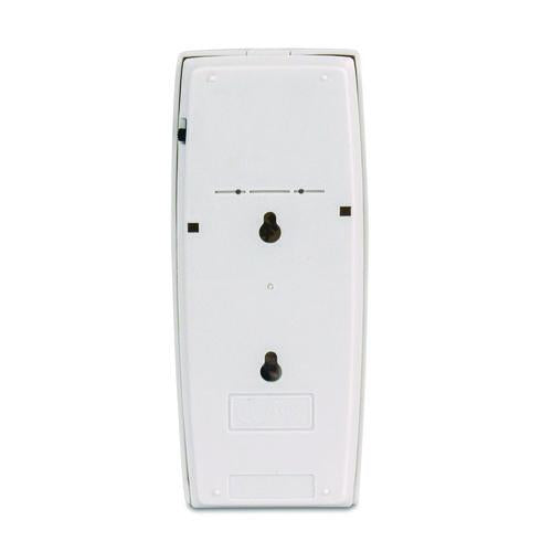Image of Boardwalk® CL7-BOARDWK Metered Air Freshener Dispenser, 3.5 x 3.75 x 9.5, White, 12/Carton