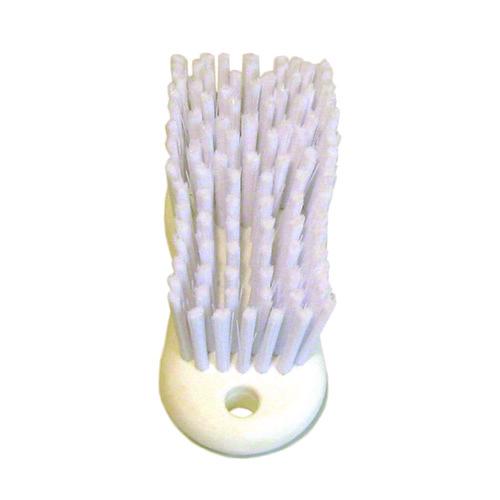 Image of Boardwalk® BWKFSCBWH Scrub Brush, White Polypropylene Bristles, 6" Brush, 6" Handle