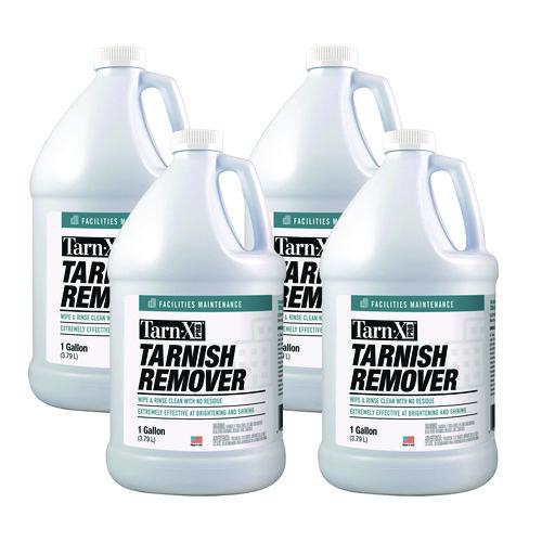 Image of Tarn-X PRO® FM-TX128-4PRO Tarnish Remover, 1 Gal Bottle, 4/Carton