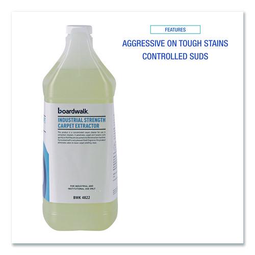 Image of Boardwalk® BWK 4822EA Industrial Strength Carpet Extractor, Clean Scent, 1 Gal Bottle