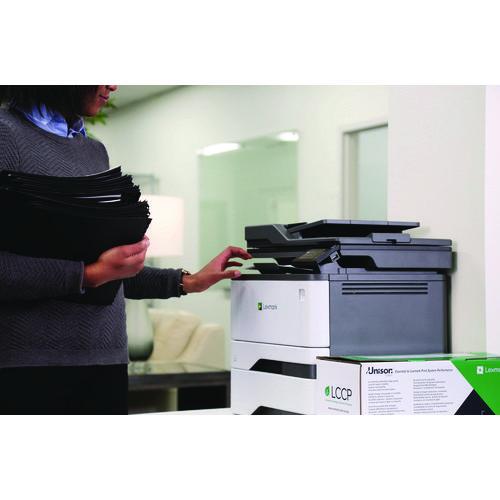 Image of Lexmark 76C00K0 76C00K0 Toner, 18,500 Page-Yield, Black