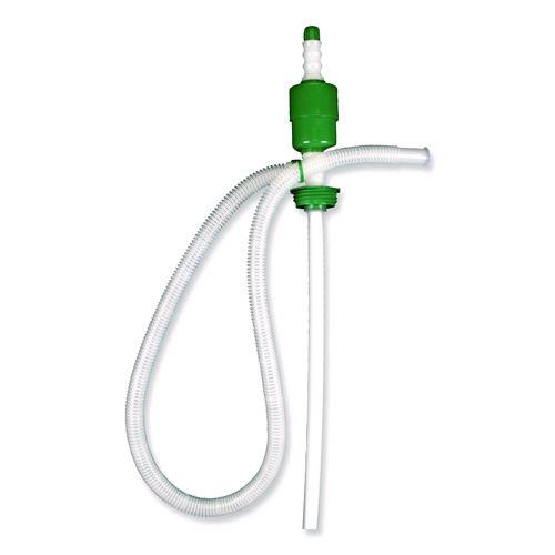 Image of Boardwalk® 516116 Drum Pump, 5 gpm, Plastic, 46" Tall, Clear, 25/Carton