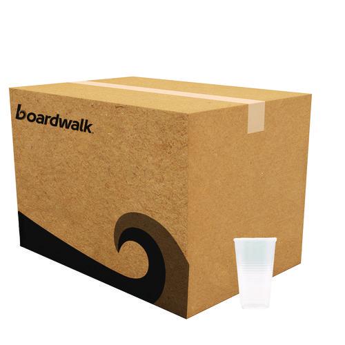 Image of BoardwalkÂ® Translucent Plastic Cold Cups, 20 oz, Clear, 1,000/Carton