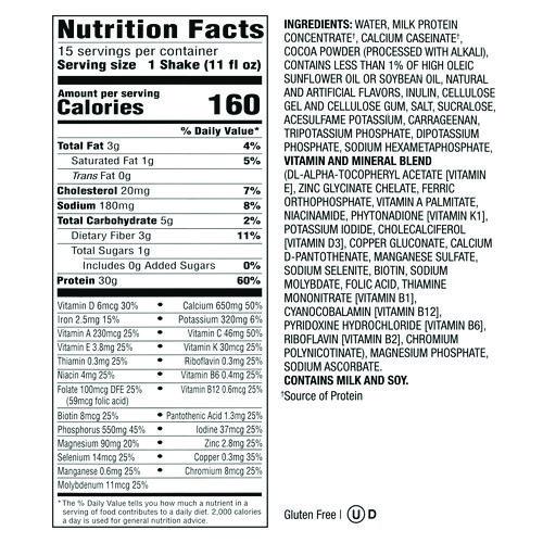 Image of Premier Protein® 643843718314 Chocolate Shake, 11 oz, 15/Carton