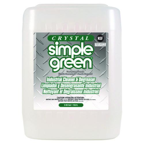 Image of Simple Green® 0600000119005 Crystal Industrial Cleaner/degreaser, 5 Gal Pail