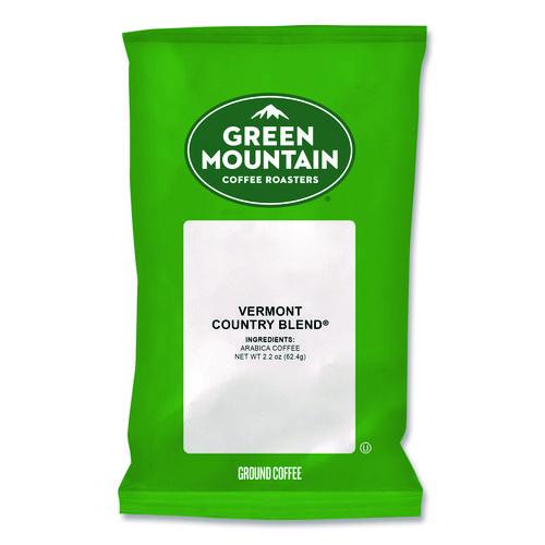 Image of Green Mountain Coffee® 5000345756 Vermont Country Blend Coffee Fraction Packs, 2.2oz, 100/carton