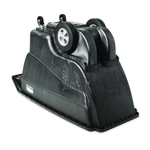 Image of Rubbermaid® Commercial FG101300BLA 0.75 cu yd Structural Foam Tilt Truck, Standard Duty, 1,000 lb Capacity, Black