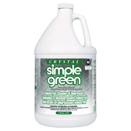 Image of Simple Green® 0610000619128 Crystal Industrial Cleaner/degreaser, 1 Gal Bottle, 6/carton