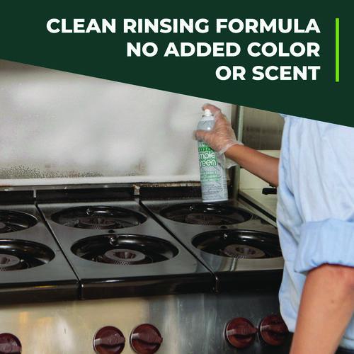Image of Simple Green® 0610001219010 Foaming Crystal Industrial Cleaner and Degreaser, 20 oz Aerosol Can, 12/Carton