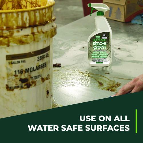 Image of Simple Green® 0610001219024 Crystal Industrial Cleaner/degreaser, 24 Oz Spray Bottle, 12/carton