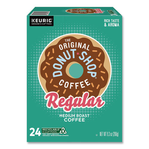 Image of The Original Donut Shop® 5000330069 Donut Shop Coffee K-Cups, Regular, 24/box