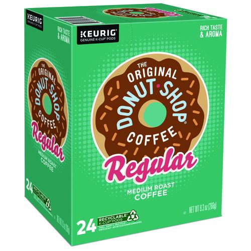 Image of The Original Donut Shop® 5000330069 Donut Shop Coffee K-Cups, Regular, 96/carton