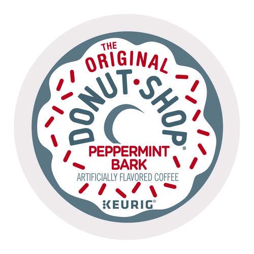 Image of The Original Donut Shop® 5000355565 Peppermint Bark K-Cup Pods, 24/box
