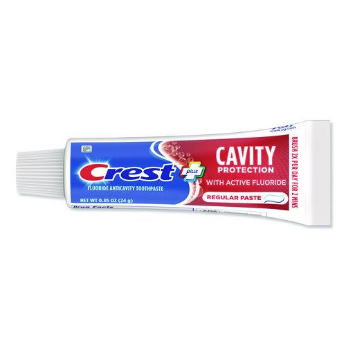 Image of Crest® 80732791 Cavity Protection Toothpaste, Mint, Personal Size, 0.85 oz Tube, 240/Carton