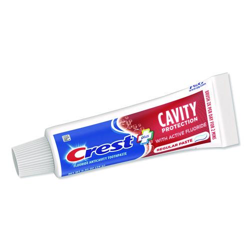 Image of Crest® 80732791 Cavity Protection Toothpaste, Mint, Personal Size, 0.85 oz Tube, 240/Carton