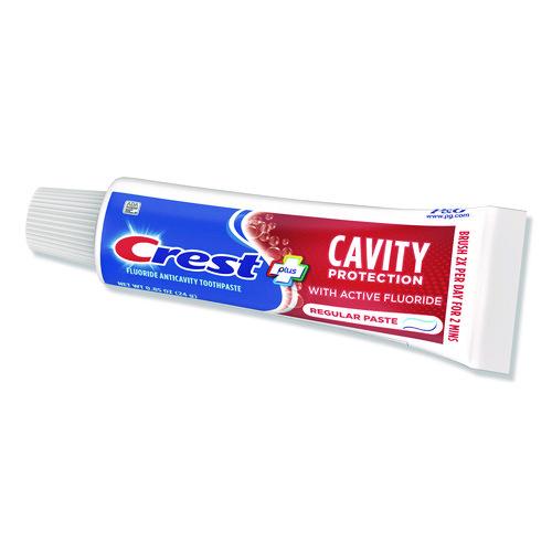 Image of Crest® 80732791 Cavity Protection Toothpaste, Mint, Personal Size, 0.85 oz Tube, 240/Carton