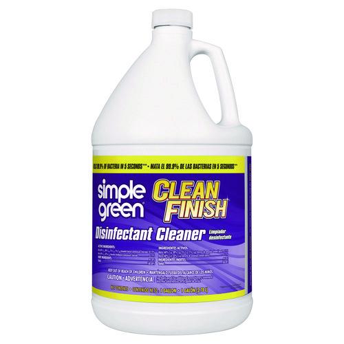 Image of Simple Green® 2810000401128 Clean Finish Disinfectant Cleaner, 1 Gal Bottle, Herbal