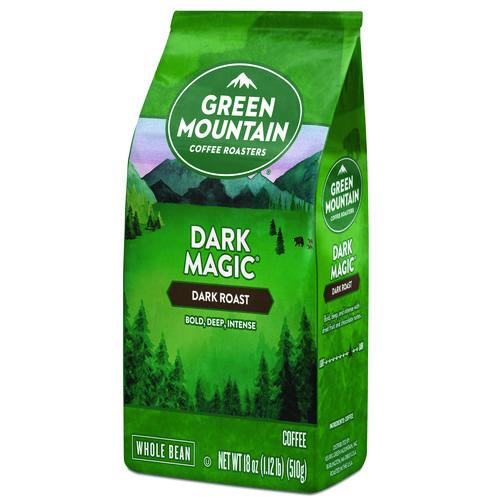 Image of Green Mountain Coffee® 5000379134 Dark Magic Whole Bean Coffee, 18 oz Bag