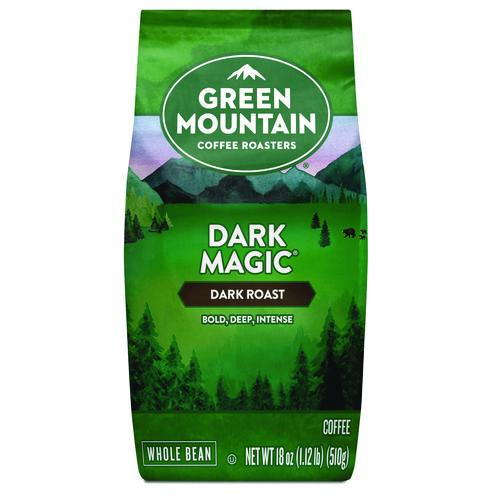 Image of Green Mountain Coffee® 5000379134 Dark Magic Whole Bean Coffee, 18 oz Bag