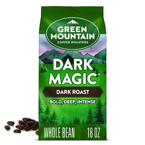 Image of Green Mountain Coffee® 5000379134 Dark Magic Whole Bean Coffee, 18 oz Bag