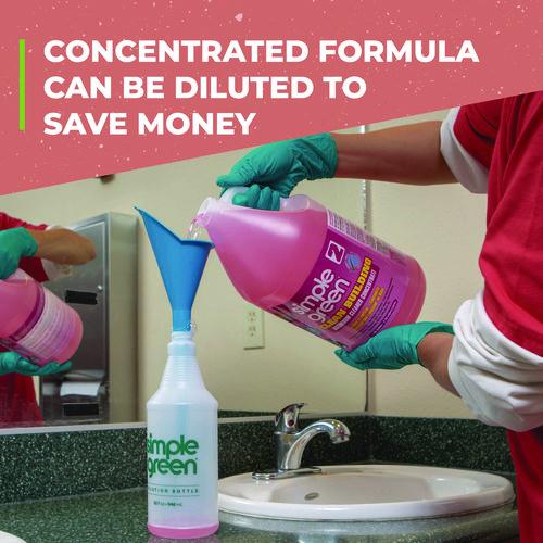 Image of Simple Green® Clean Building Bathroom Cleaner Concentrate, Unscented, 1gal Bottle