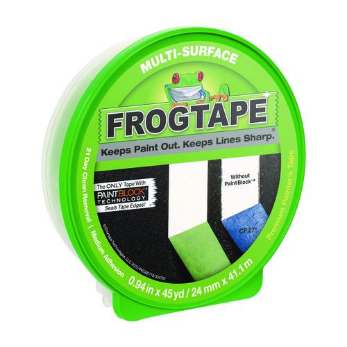 Image of Duck® 1396748 FrogTape Multi-Surface Painting Tape, 0.94" x 45 yds, Green