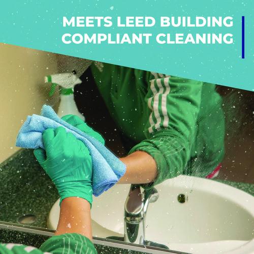 Image of Simple Green® 1210000211301 Clean Building Glass Cleaner Concentrate, Unscented, 1gal Bottle, 2/Carton