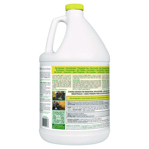 Image of Simple Green® 3010200614010 Industrial Cleaner And Degreaser, Concentrated, Lemon, 1 Gal Bottle, 6/carton