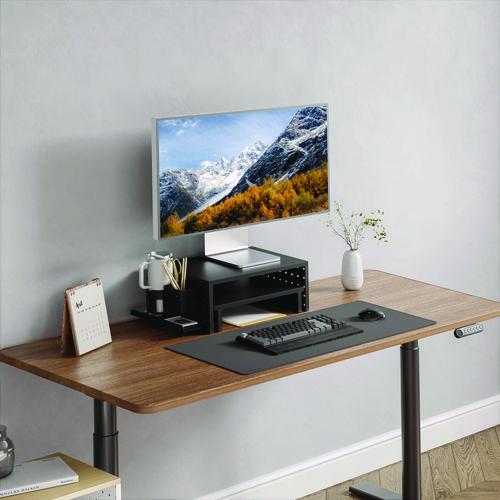 Image of Kantek PBS530 Pegboard Riser, For 32" Monitors, 15.9 x 11.8 x 7.3, Black, Supports 20 lbs