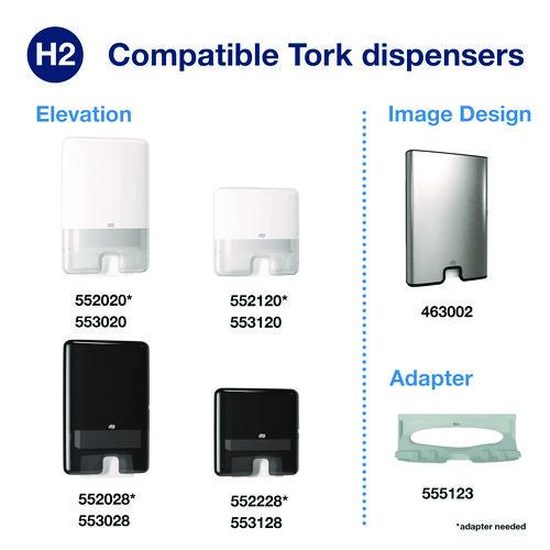 Image of Tork® 420590 Xpress Compressed Multifold Hand Towels, 1-Ply, 8.3 x 9.45, White, 200/Pack, 12 Packs/Carton