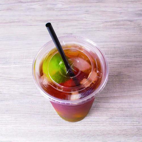 Image of Karat® C9035 Jumbo Straws, 9", Plastic, Black, 2,000/Carton