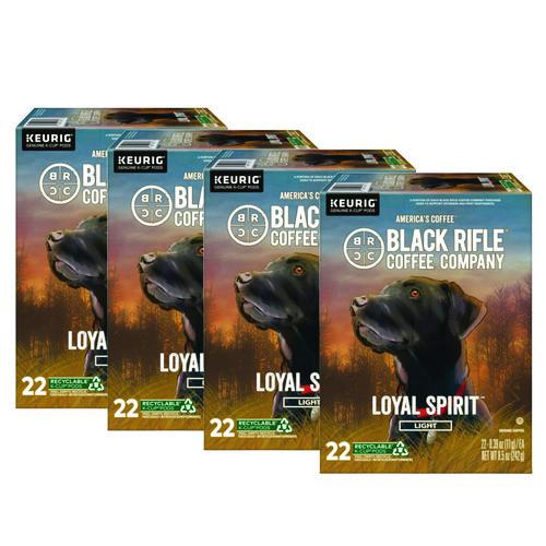 Image of Black Rifle® Coffee Company 5000384046 Loyal Spirit Coffee K-Cups, 88/Carton
