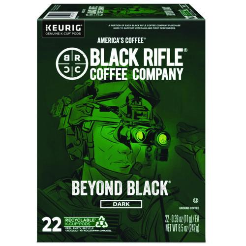 Image of Black Rifle® Coffee Company 5000384043 Beyond Black Coffee K-Cups, 22/Box