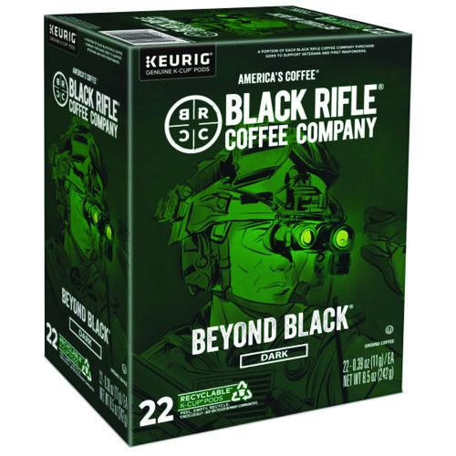 Image of Black Rifle® Coffee Company 5000384043 Beyond Black Coffee K-Cups, 88/Carton