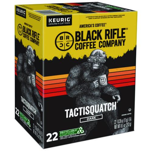 Image of Black Rifle® Coffee Company 5000384045 Tactisquatch Coffee K-Cups, 88/Carton