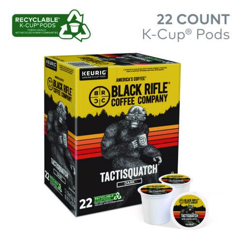Image of Black Rifle® Coffee Company 5000384045 Tactisquatch Coffee K-Cups, 88/Carton