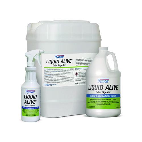 Image of Dymon® 33601 Liquid Alive Odor Digester, 1 Gal Bottle, 4/carton