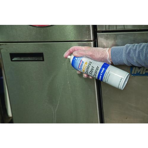 Image of Dymon® 20920 Stainless Steel Cleaner, 16 Oz Aerosol Spray, 12/carton