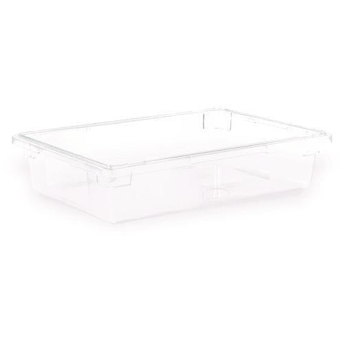 Image of Carlisle 1062107 StorPlus Polycarbonate Food Storage Container, 8.5 gal, 18 x 26 x 6, Clear, Plastic