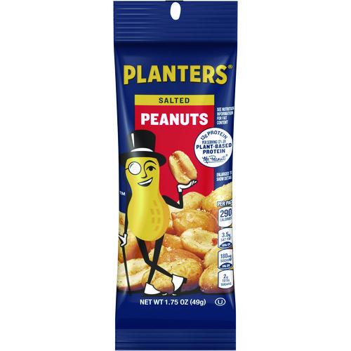 Image of Planters® GEN77080 Salted Peanuts, 1.75 oz Pack, 12/Box