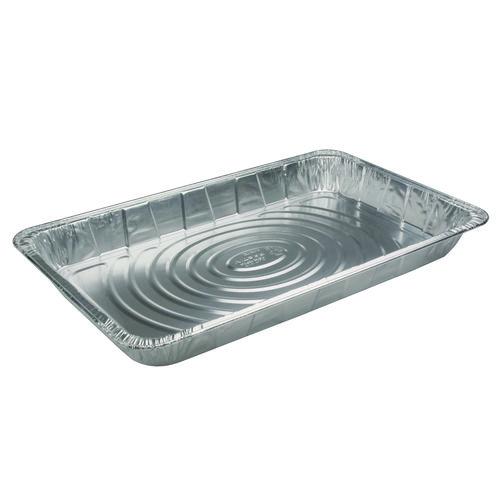 Image of Pactiv Evergreen Y6120XH Aluminum Steam Table Pan, Full-Size Medium, 2.2" Deep, 19.6 x 11.6, 40/Carton